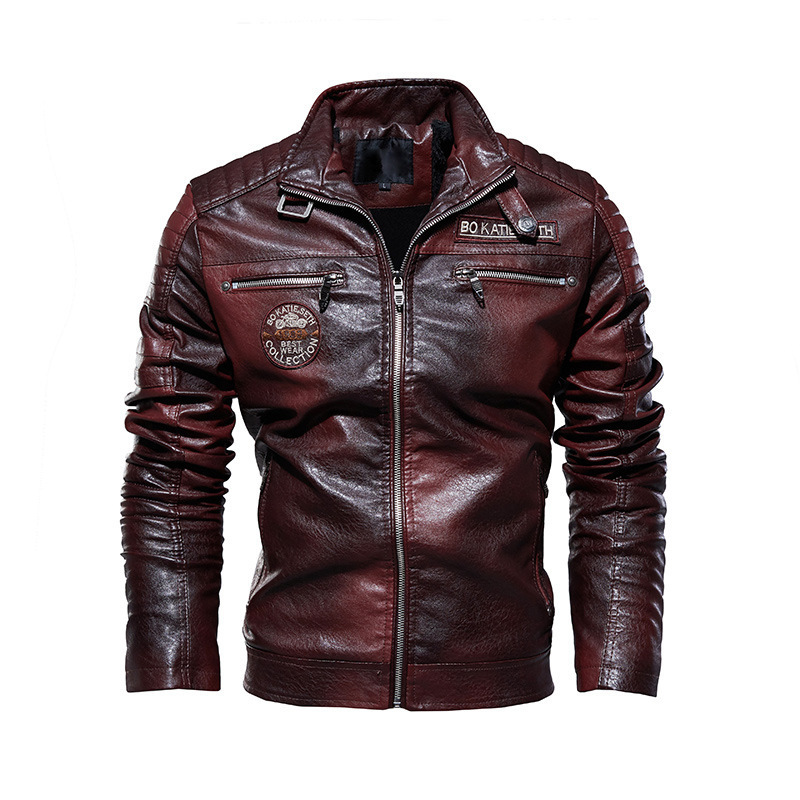 Veste en cuir homme - Ref 3443886 Image 2