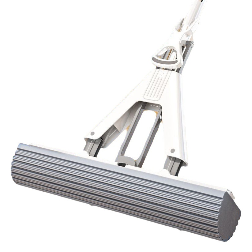 2023 nuevo absorbente limpio plegable grande de plástico de algodón fregona de esponja de Hogar libre de lavado a mano al por mayor