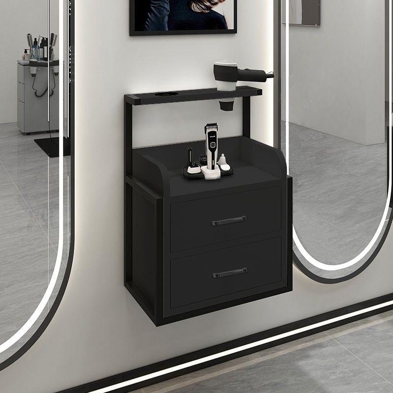 Gabinete de herramientas de peluquería tabla de corte de pelo especial de salón de peluquería tipo pared cabinet de herramientas de peluquería estante de artículos de corte de pelo