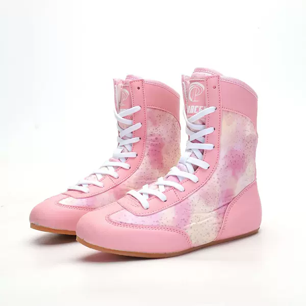 Children's Boxing Shoes, Men's and Women's Shoes, Ankle-Protecting High-Top Rubber Boots, Indoor Gym Training Shoes, High-Top Wrestling Shoes