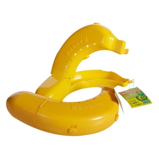 Creative Portable Korean Travel Supplies Banana Fruit Storage Box Environmentally Friendly Plastic Banana Protective Shell Storage Box