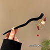 Chinese hairpin with tassels, Hanfu, advanced hairgrip, Chinese style, orchid, high-quality style