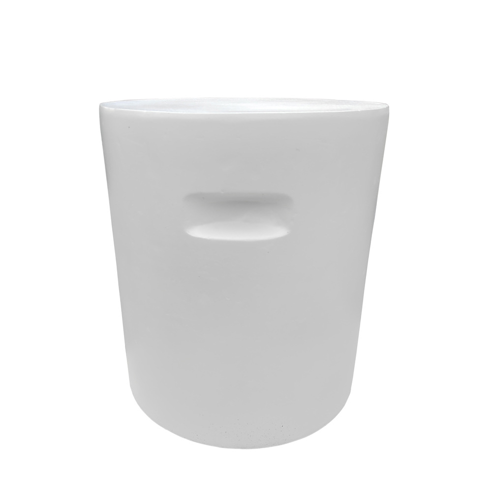 北欧沙发边几创意混凝土圆柱茶几凳别墅样板房阳台镁泥小茶几凳