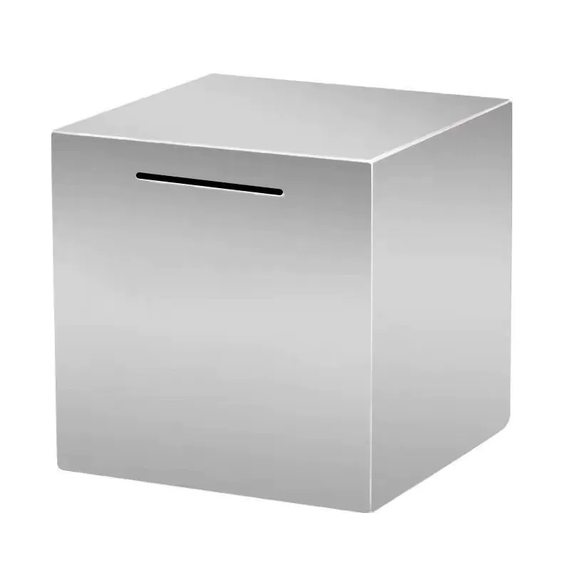 Design piggy bank stainless steel, creative gift, Birthday gift