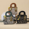 Retro fashionable trend advanced bag strap, light luxury style, with embroidery, 2023 collection, high-quality style