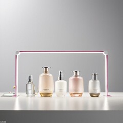 ネイル照明電気スタンド折りたたみ式デスクトップ半月灯美甲台冷光補光灯大サイズ美容紋刺繍灯