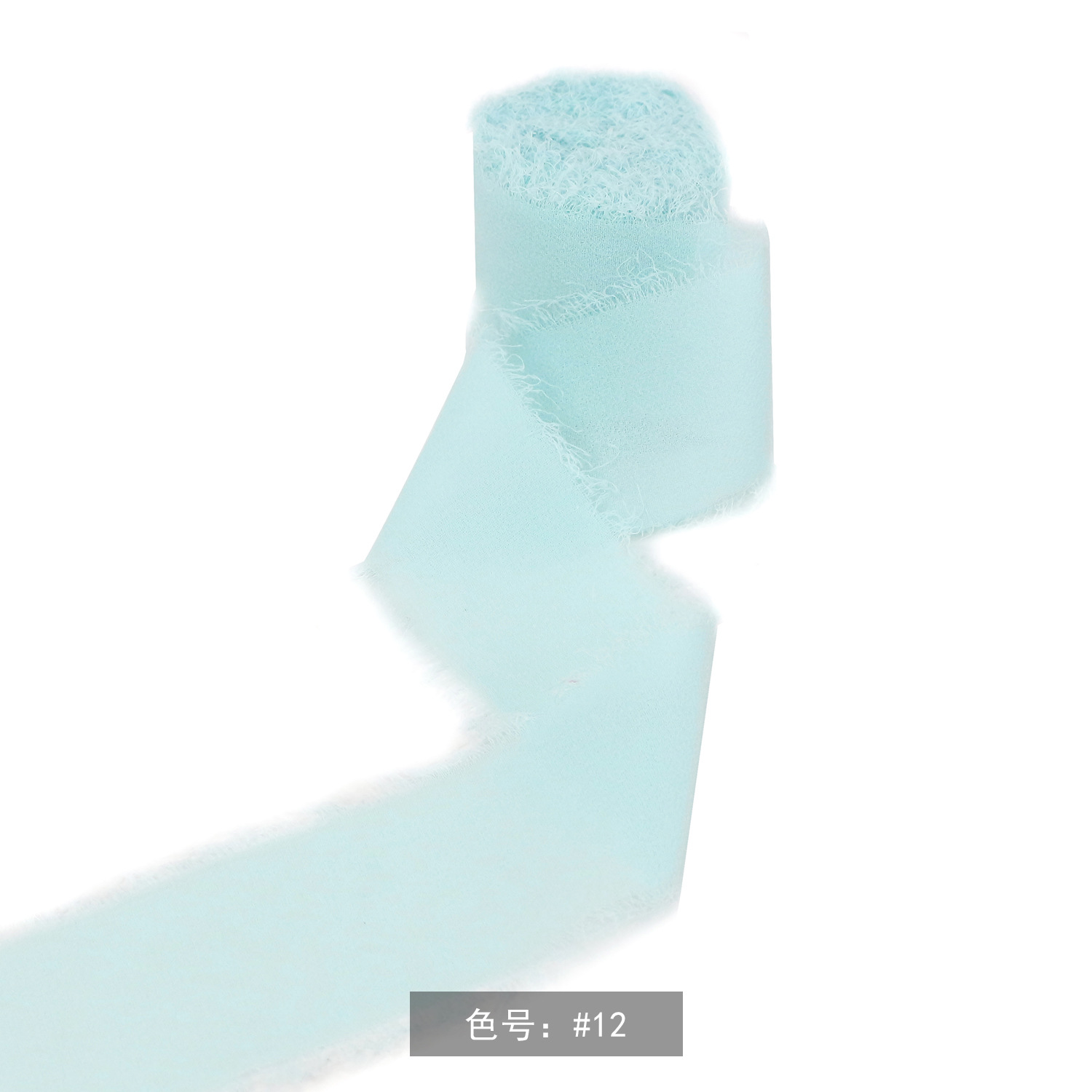 Venta al por mayor de gasa deshilachada cinta deshilachada ramo de la boda encaje de tela hecha a mano perla cinturón de gasa