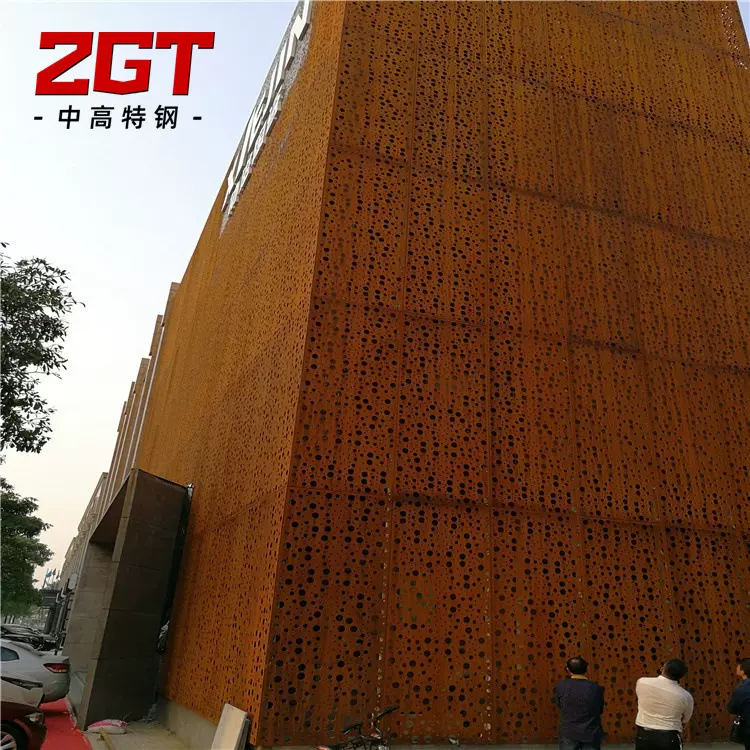 广东佛山现货可加工激光切割户外耐腐蚀钢板09cupcrni-a耐候钢