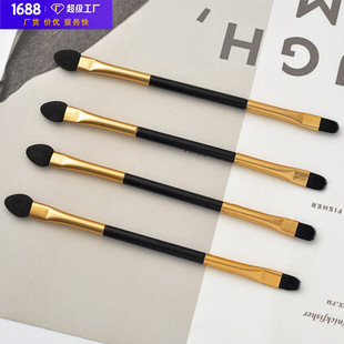 in stock supply double head makeup brush eye shadow stick eye shadow brush single beauty makeup brush single brush wholesale