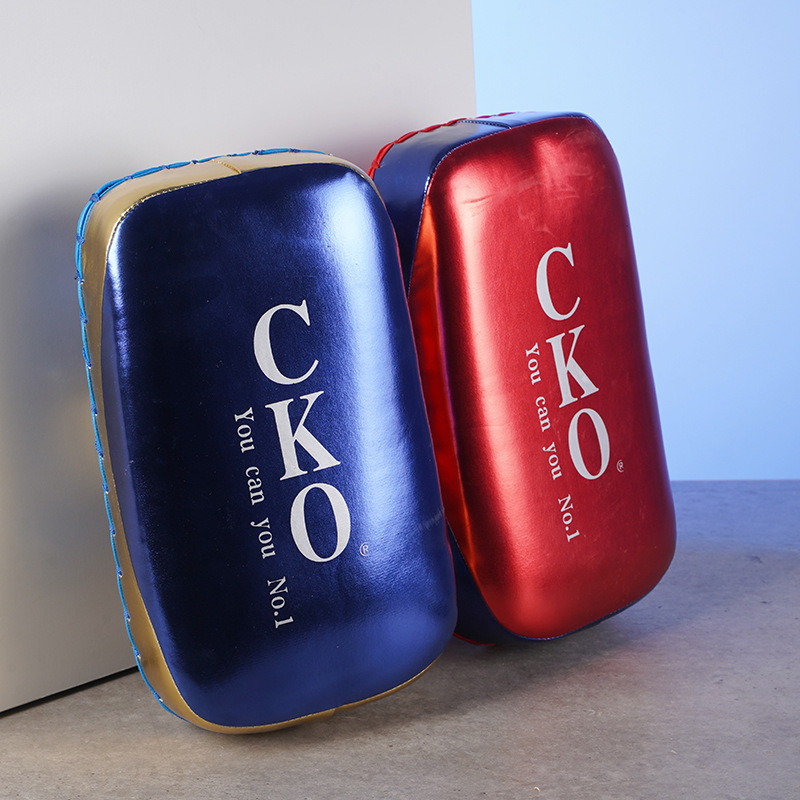 Boxing shield target foot Target fight Sanda taekwondo Oval boxing hand target high elastic PU leather thick sponge