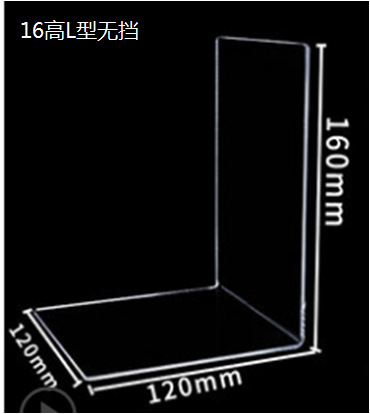 Soporte de libro soporte de exhibición de libros de biblioteca transparente soporte de exhibición soporte de escritorio Pantalla de almacenamiento estante de acrílico titular de estantería