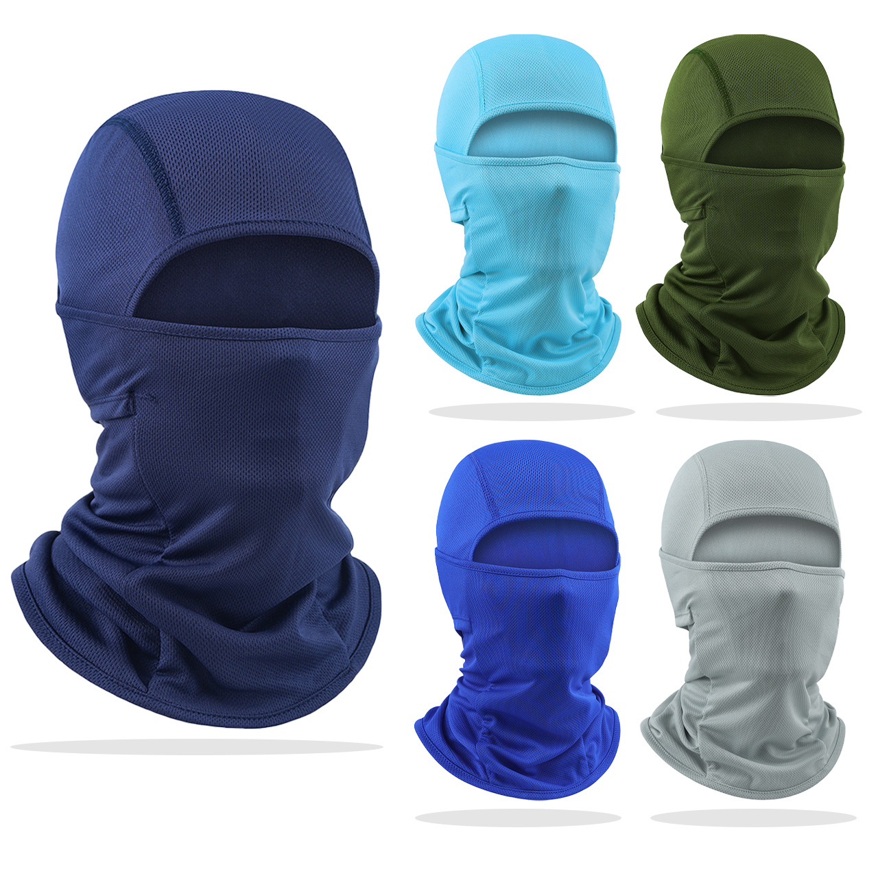 cycling Cap, Dustproof And Sun-protective Face Mask, Mesh Quick-dry Hood, Balaclava_voghion.com