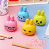 Cartoon plastic small sharpener