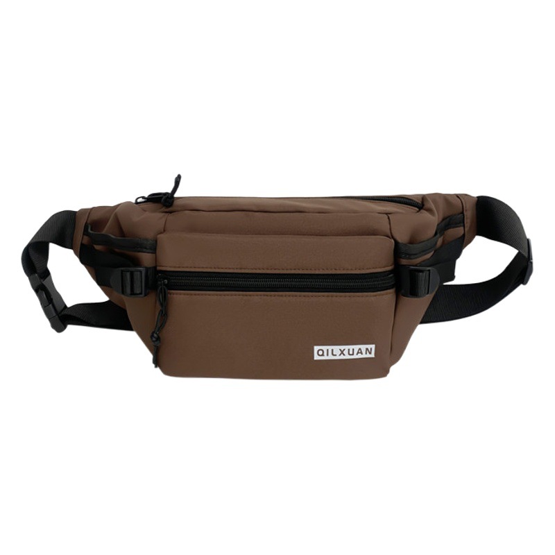 Japanese Style New Simple Men's Chest Bag Trendy Korean Version Couple Style Shoulder Bag Sports Versatile Casual Crossbody Bag Waist Bag