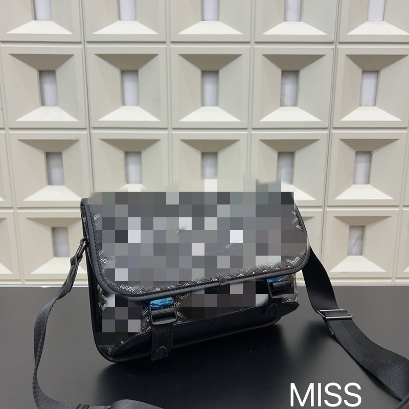 Coach C New Cross-Border Men's Leather Large Capacity Single Business Messenger Bag