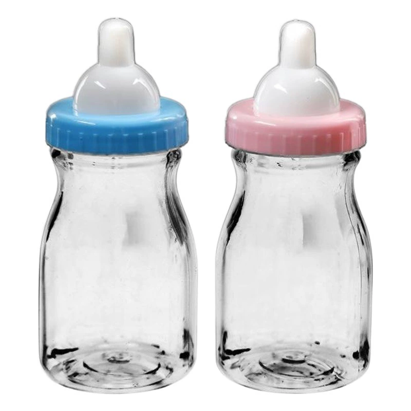 В наличии поставка 75 мл Средний порошок Бутылки Йогурта синий двухцветный дополнительный контейнер для упаковки гранул конфет пластиковая бутылка