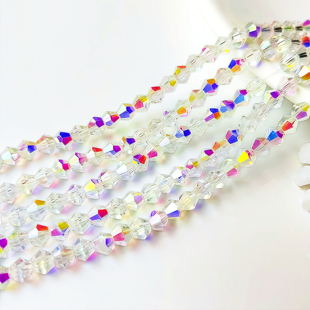Crystal Pointed Beads Color AB Multi-especificación de cuentas de color fantasma joyas de cuentas al por mayor transfronterizas