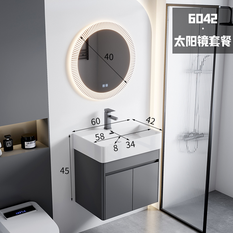 6042 lavabo de cerámica + gafas de sol