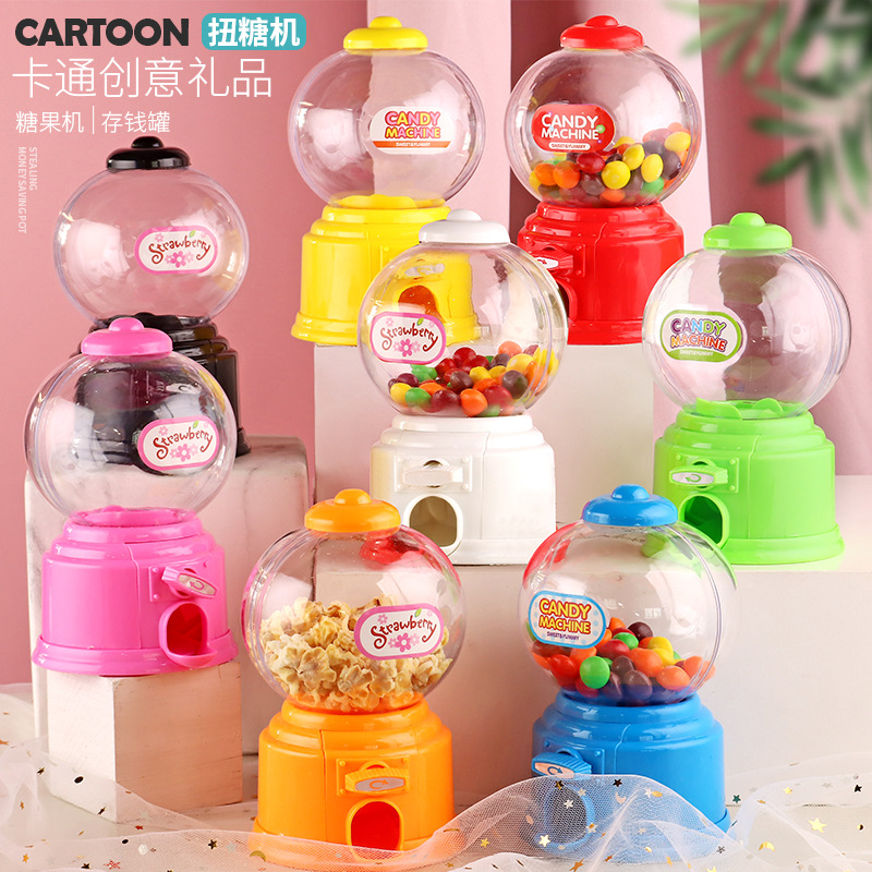 可爱礼品 韩版迷你扭糖机 喜糖盒 扭糖果机 糖果机 储钱罐