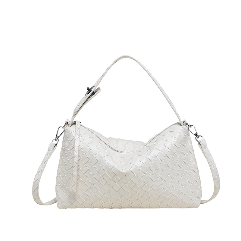 Comercio exterior transfronterizo nuevo bolso de almohada de tejido retro nicho bolso de viaje de moda de hombro mochila mujer