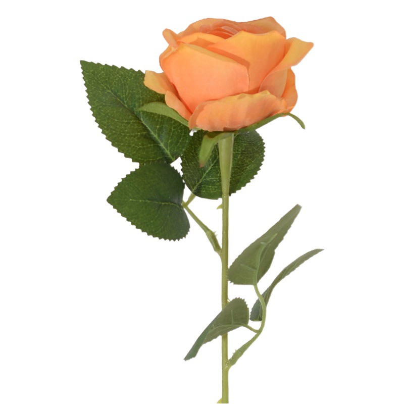 Flor artificial de París Rosa artificial tela de seda flor Día de San Valentín boda Hotel decoración del hogar flor falsa transfronteriza