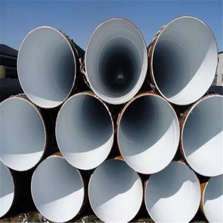 成都供水五油三布防腐钢管环氧煤沥青螺旋钢管DN600排污防腐钢管