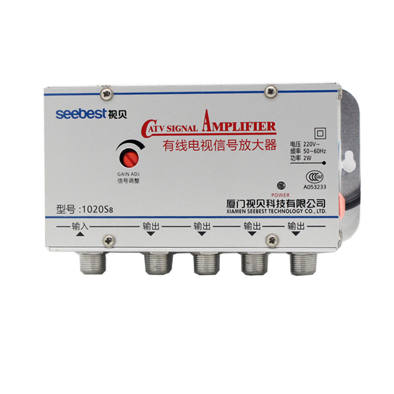SIEBEL MAI SB-1020S8 | 1020K6 지상파 케이블 디지털 TV 아날로그 신호 향상 증폭기