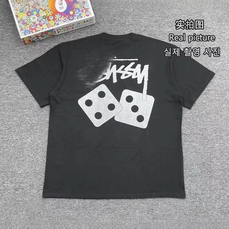 STU 25SS 新品 STU 高品質純綿 男女同型半袖Tシャツ トレンドブランド服|undefined