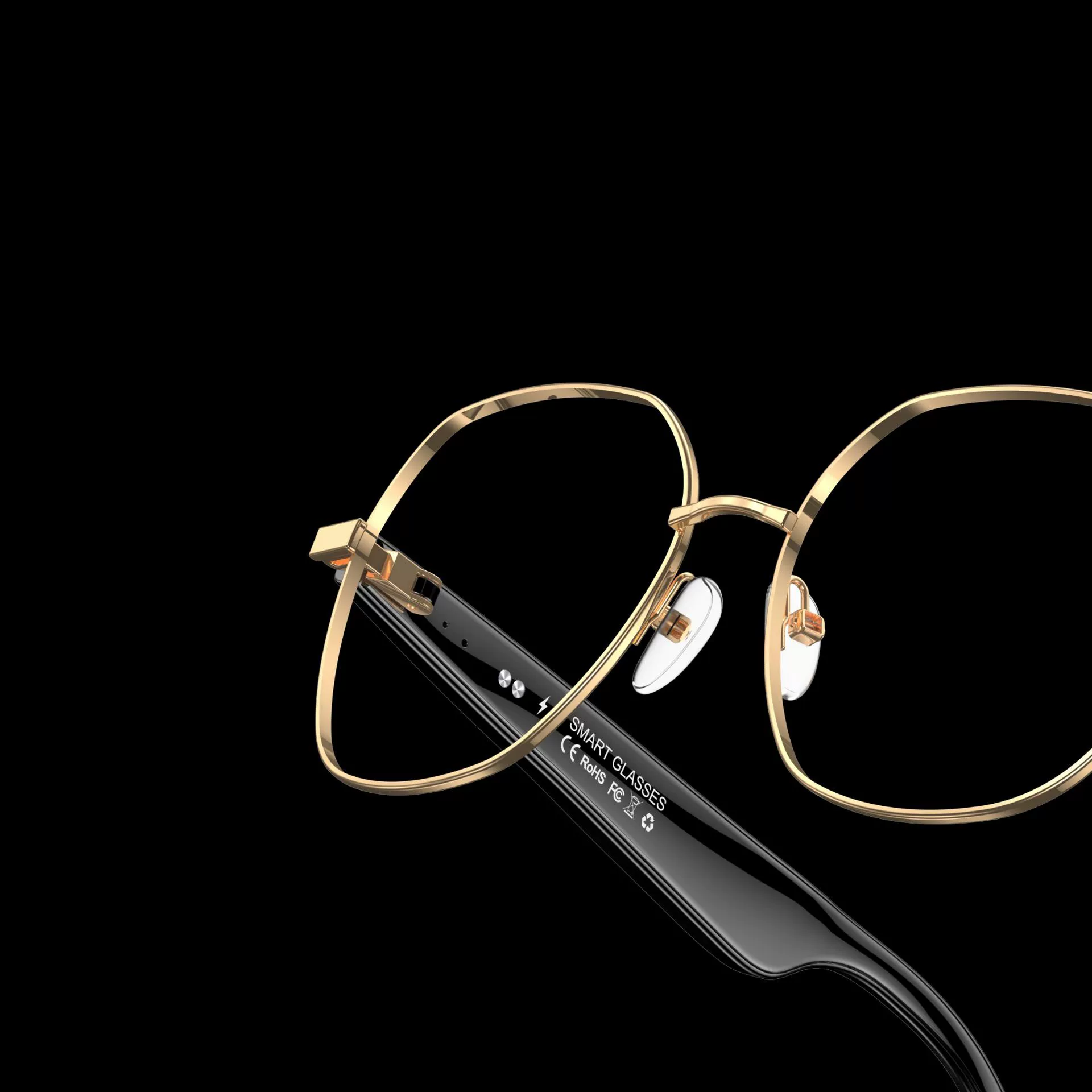 Smart fashionable glasses, telephone