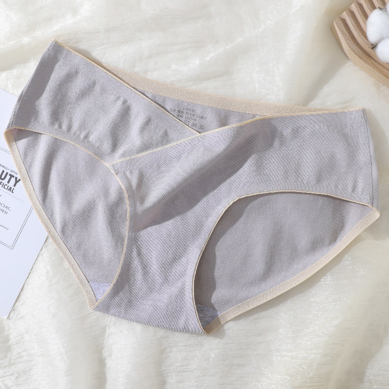 Ropa interior de mujer embarazada entrepierna de algodón de verano ropa interior de cintura baja embarazada soporte de vientre temprano, medio y tardío sin costuras más tamaño ropa interior de mujer embarazada al por mayor