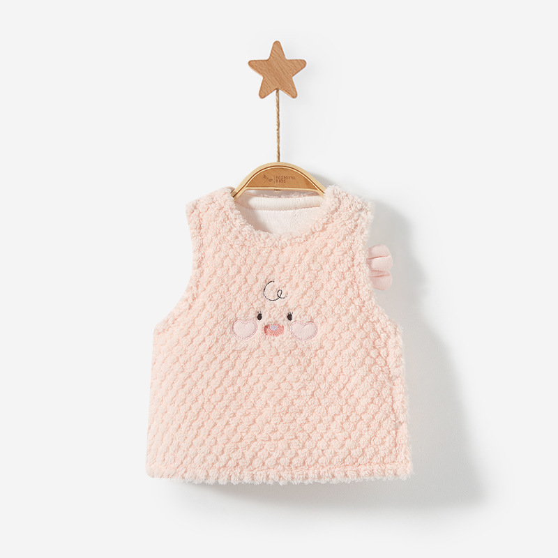 Chaleco de otoño e invierno para niños bebé Delgado acolchado engrosado Chaleco de invierno para niños y niñas recién nacido abrigo cálido Chaleco de bebé