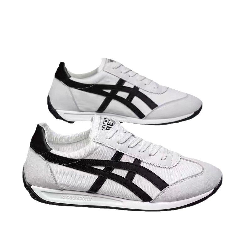Zapatos de hombre verano transpirable 2025 nuevos zapatos deportivos para correr Forrest Gump zapatos de tabla de suela suave de todo fósforo para hombre zapatos de lona casuales