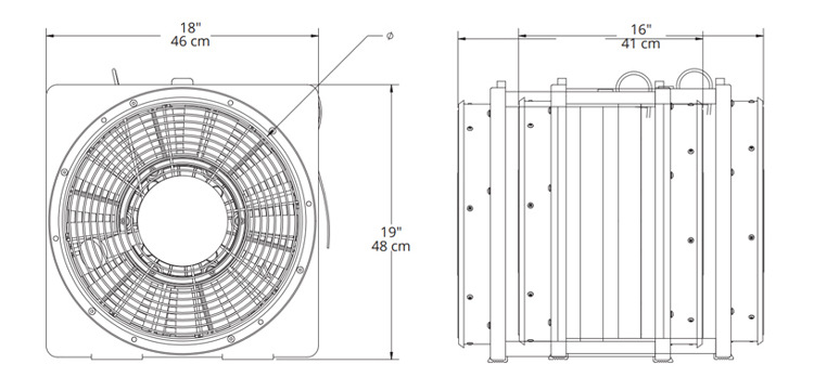 EFi120xx防爆风机优兰特RAMFAN防爆排烟