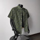 Short-sleeved floral shirt Hainan island clothing beach clothing cross-border summer wind Thailand travel male couple casual loose coat