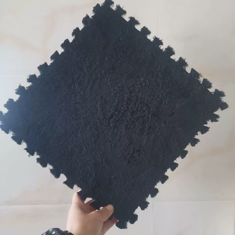 Детский пенопластовый пазловый коврик-пазл, EVA основа, 30×30×1.0 см, нескользящая interlocking плитка