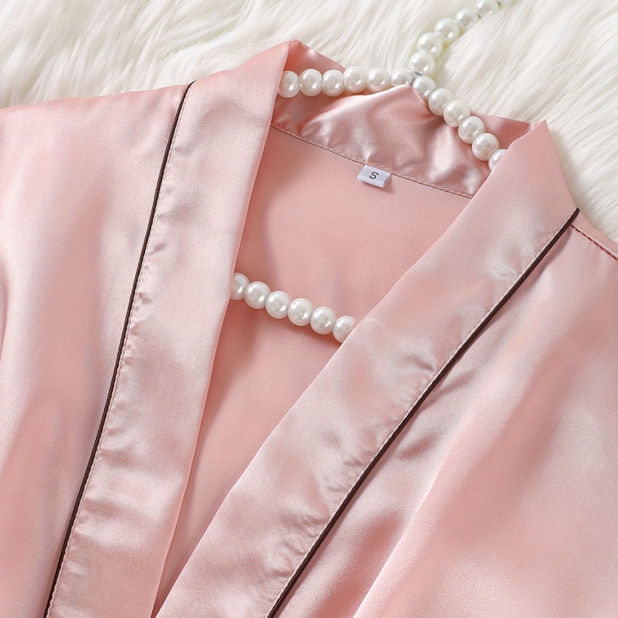 Camisón juvenil estilo caliente cómodo albornoz largo para mujer Pijamas de alta gama de manga larga Servicio a domicilio más vendido de Amazon