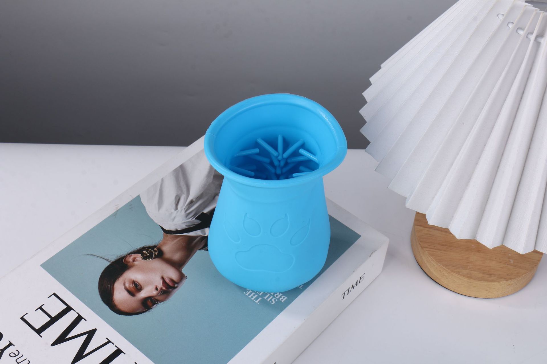 Taza de lavado de pies de mascotas transfronterizas, limpieza de mascotas, herramientas de belleza para mascotas, artículos para mascotas, baño para gatos, perros, taza de lavado de pies de mascotas