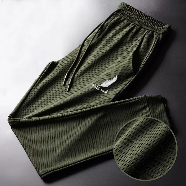 Web -footed trousers (feather green)