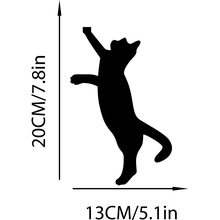 猫猫组合书签铁艺黑色仿真动物装饰新款剪影简约艺术品摆具物电商