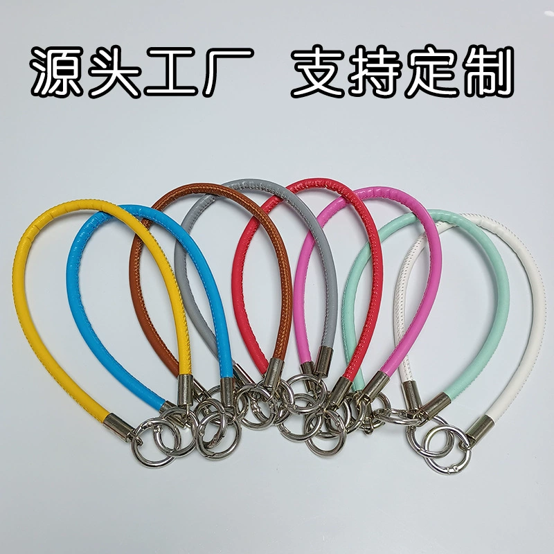 Новый стиль кожаная веревка портативная цепочка для мобильного телефона чехол для подвешивания воды чашка цепочка для мобильного телефона ювелирные изделия подарочные аксессуары для мобильного телефона