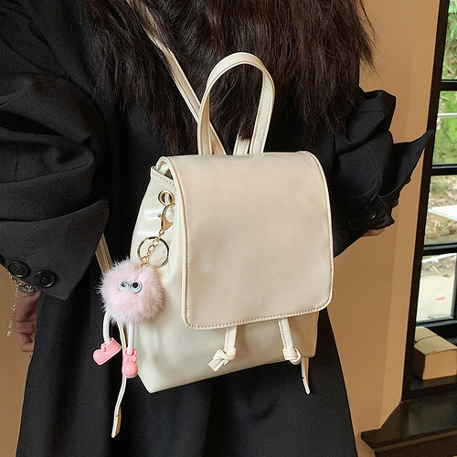 Backpack Small Bag Women's Bag  New Style Trendy Summer Fashion Crossbody Bag Korean Version Outdoor Backpack Versatile Dual Shoulder Bag