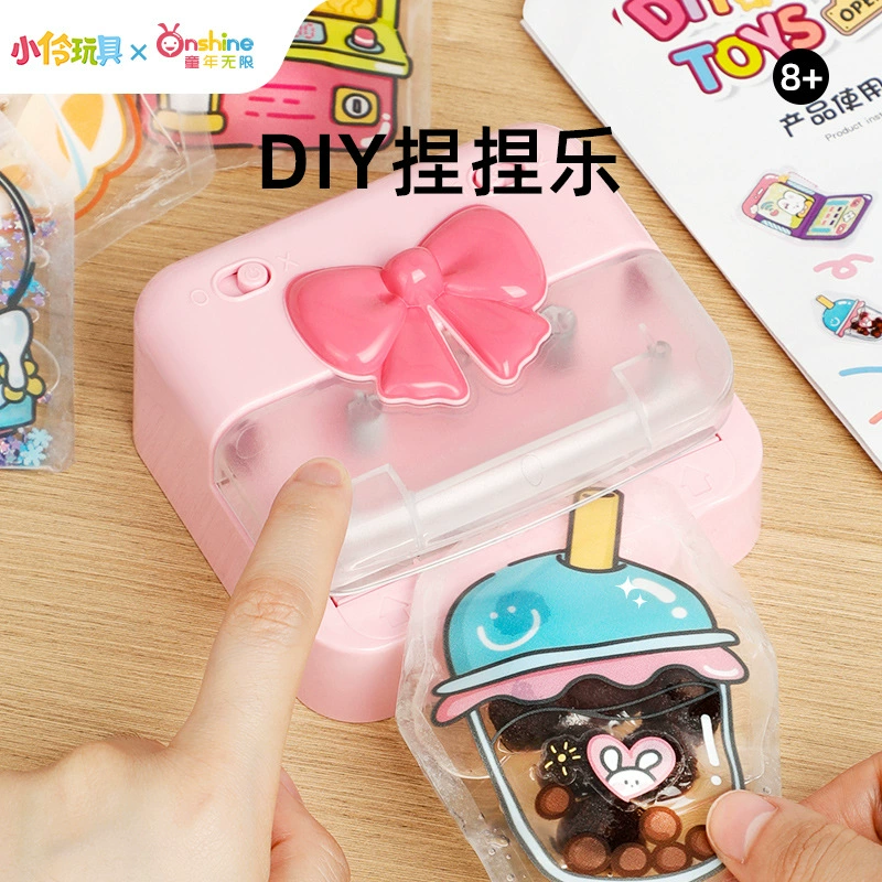 Девочка Gu Card щепотка для распаковки детского творчества ручной работы