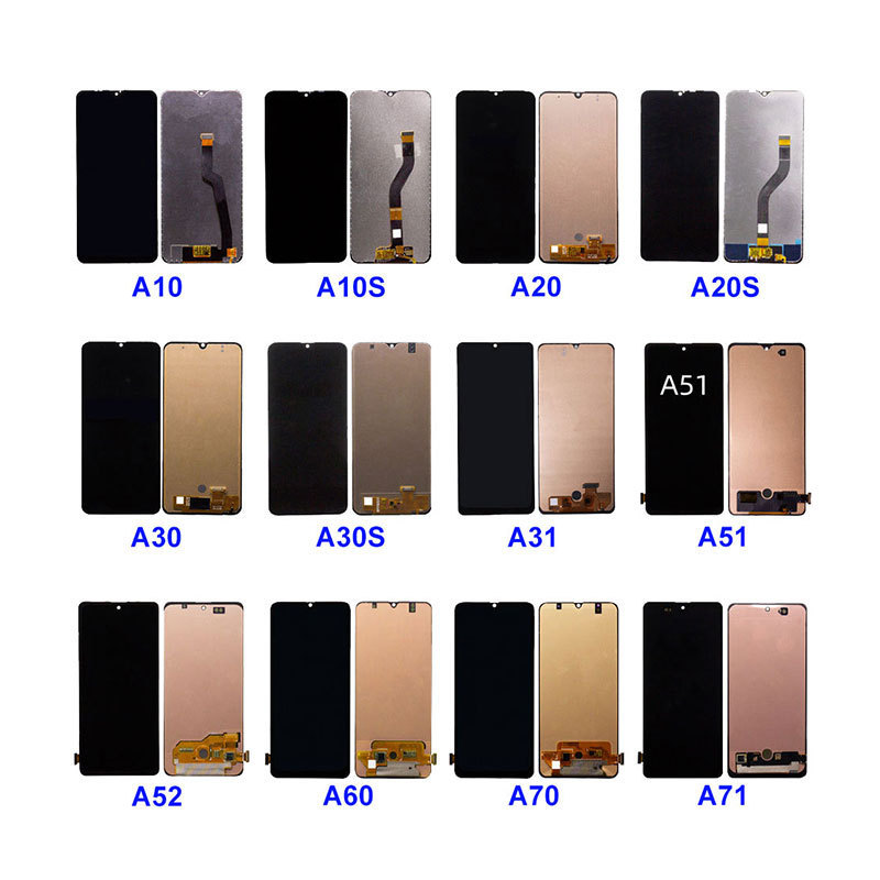 Aplicable a Samsung A21s A12 A30 A51 A71 J6 LCD Display Assembly