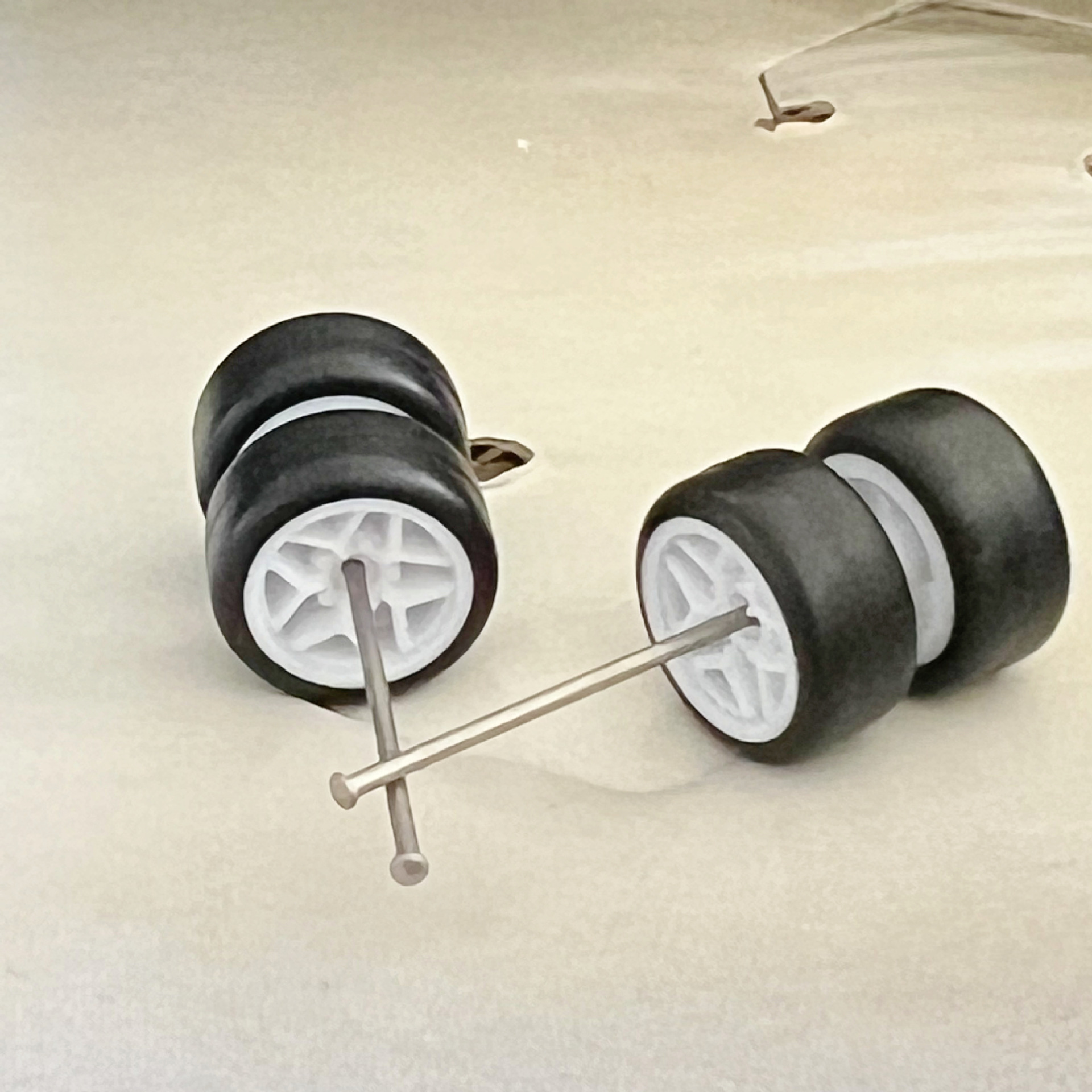 Hot Wheels Matchbox Domica 1/64 de nivel de entrada de aleación de coche modelo de modificación de la rueda de goma del neumático de goma cubo de la rueda