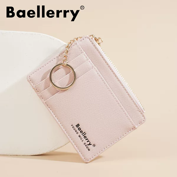 New Cross-Border Women's Small Card Holder in Ins Style, Thin Multi-Card Slot Card Case, Id Holder, Student Zipper Coin Purse