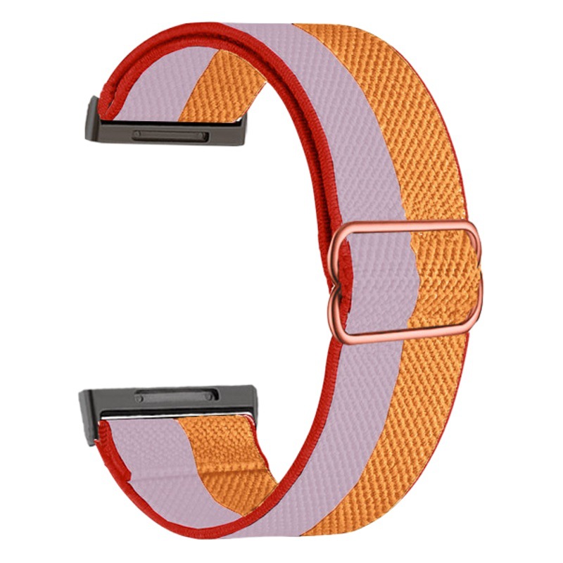 Adecuado para Fitbit Sense/Sense2/Versa 3/4 correa elástica Versa2 con correa de reloj de hebilla grande