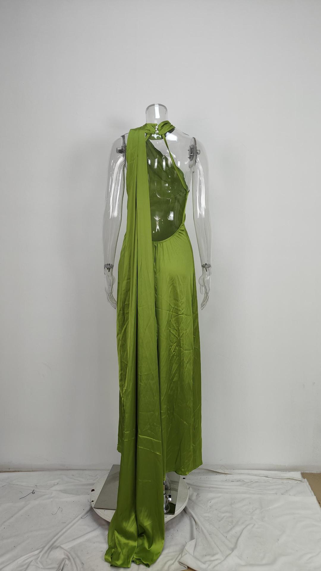 Solid Color Design Wholesale Women's Sexy Solid Color Solid Color Daily V Neck Sleeveless Sheath Dress
