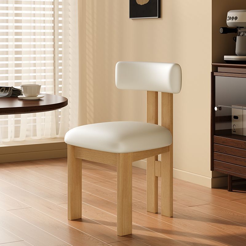 Sillas de campo nórdicas modernas retro francesas sillas de comedor con respaldo de madera maciza sillas de diseño sillas de maquillaje simples