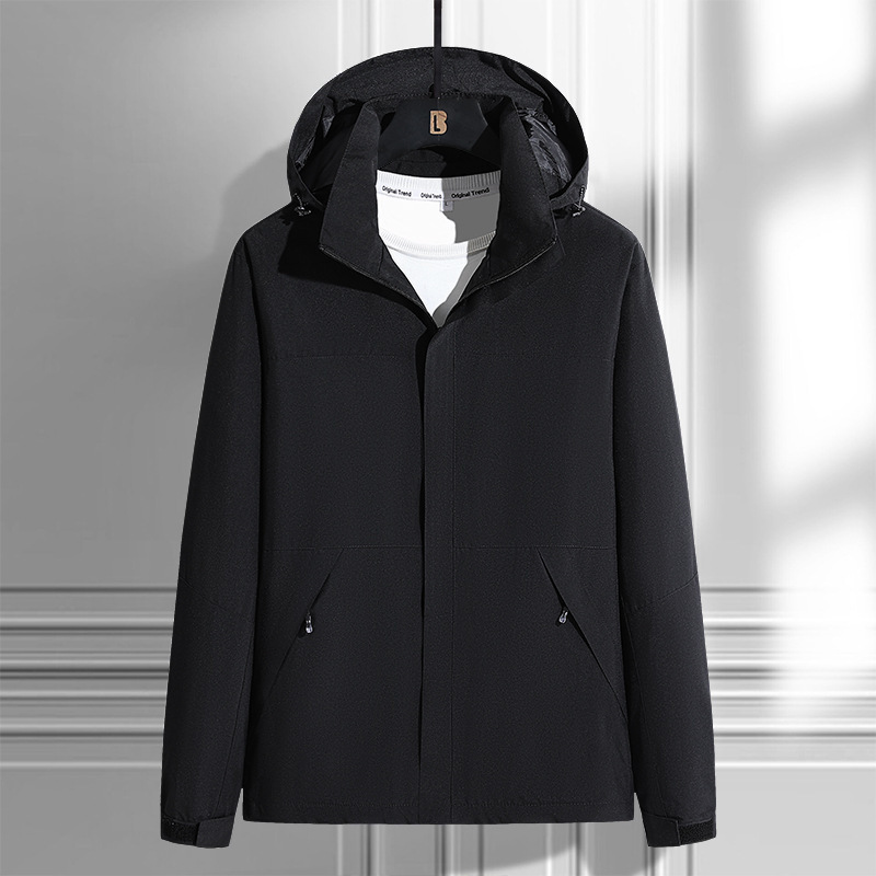 Shake rápido para la versión americana de la chaqueta de asalto para hombres y mujeres parejas abrigo casual otoño y invierno nueva chaqueta con capuz suelta marca de moda para hombres