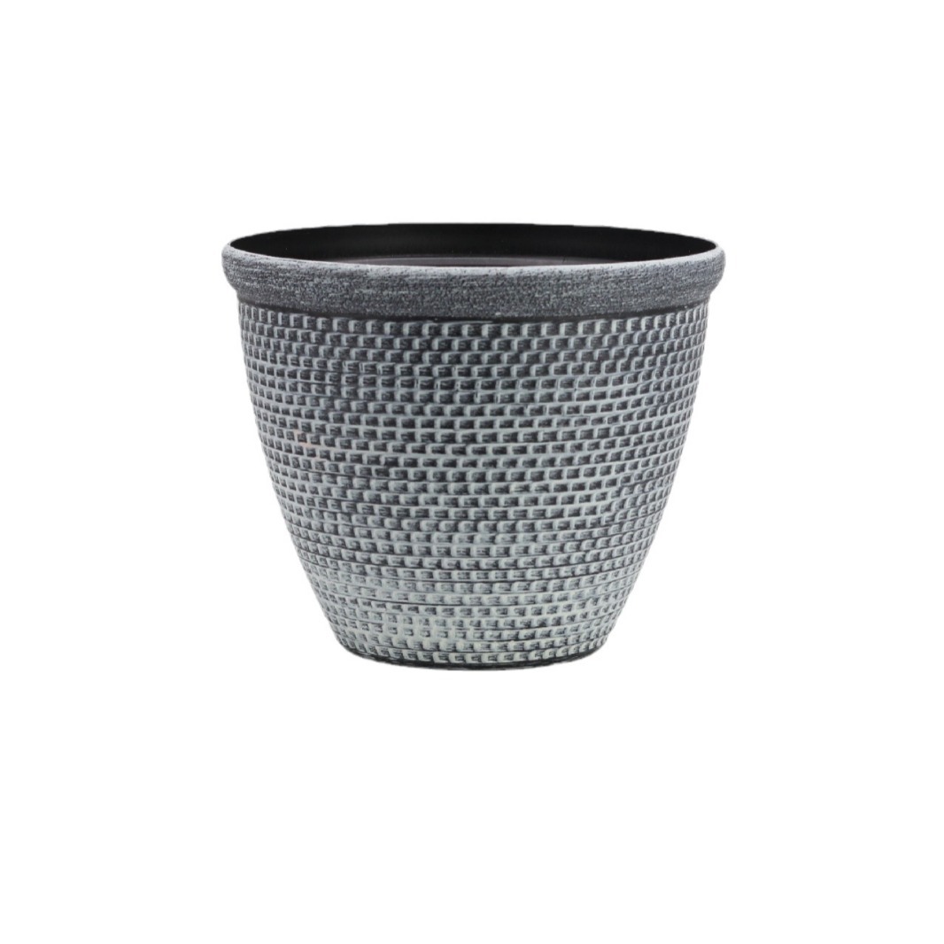 Maceta de Plástico Pintada Retro ZG-1 Plástico PP Duradero para Jardín y Hogar
